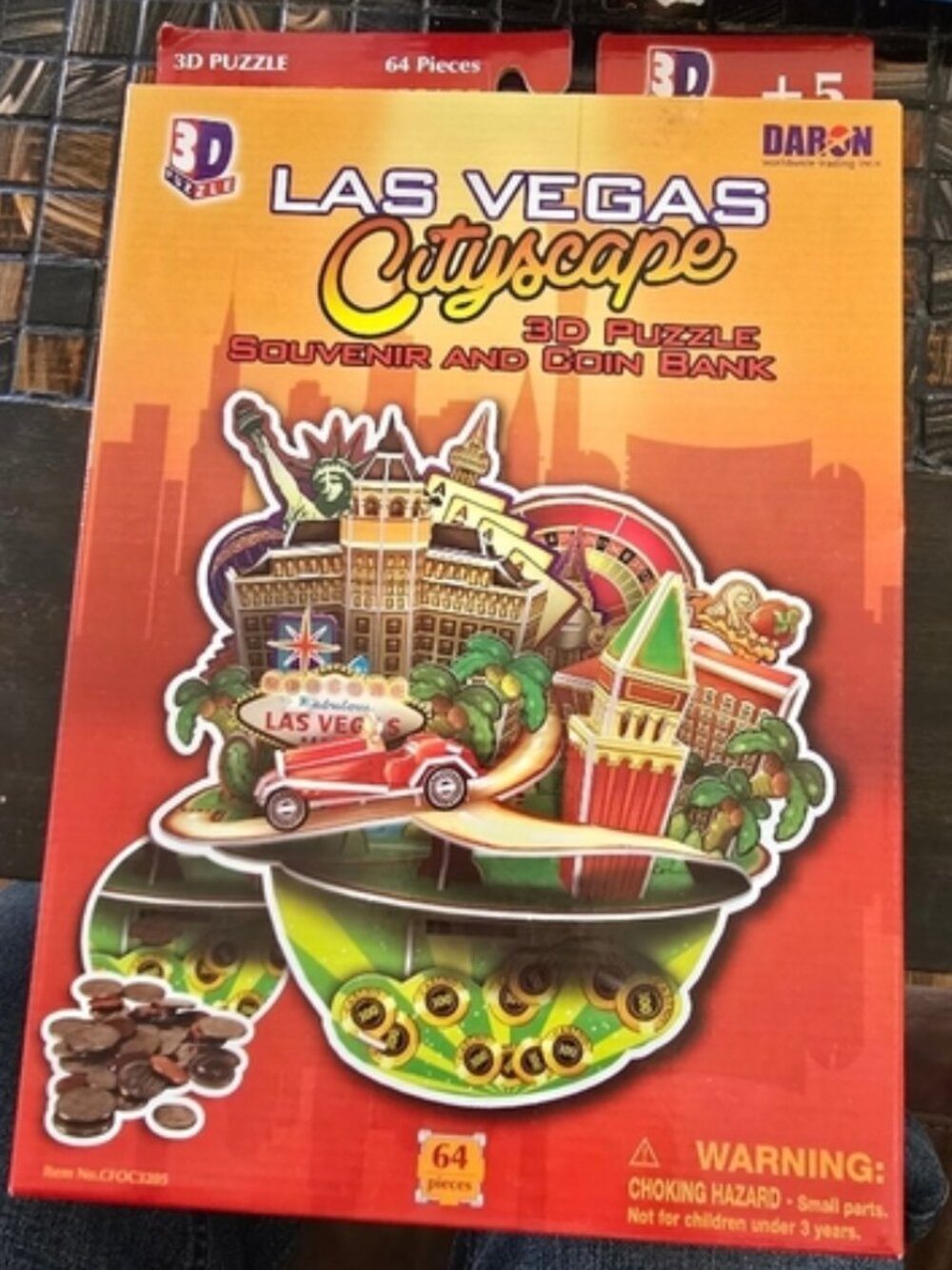 Las Vegas Cityscape 3D Puzzle